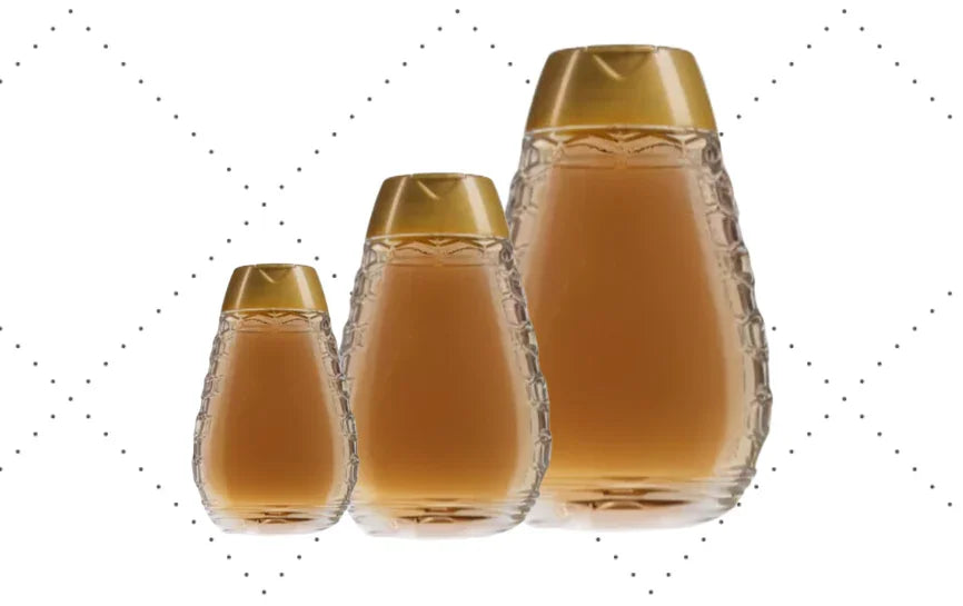 Pots squeezers PET anti-goutte
