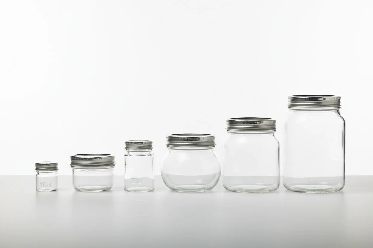 Bocaux et pots en verre 10cl à 50cl