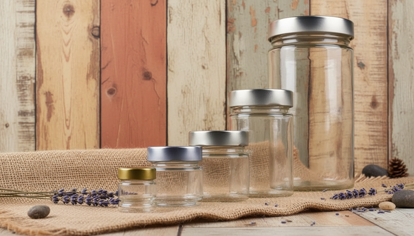 Bocaux en Verre à grande bouche