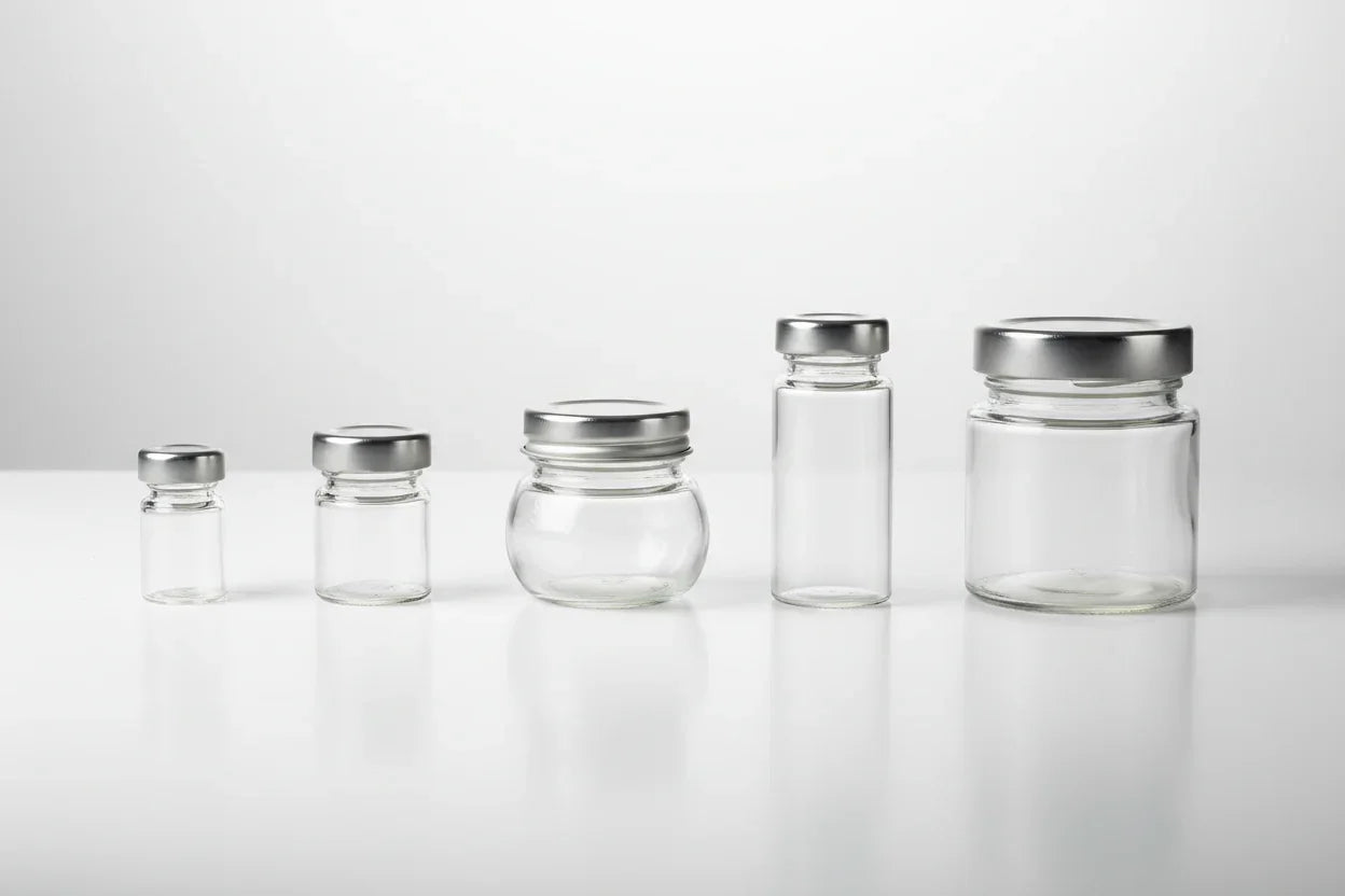 Bocaux en verre petit 2cl et 10cl