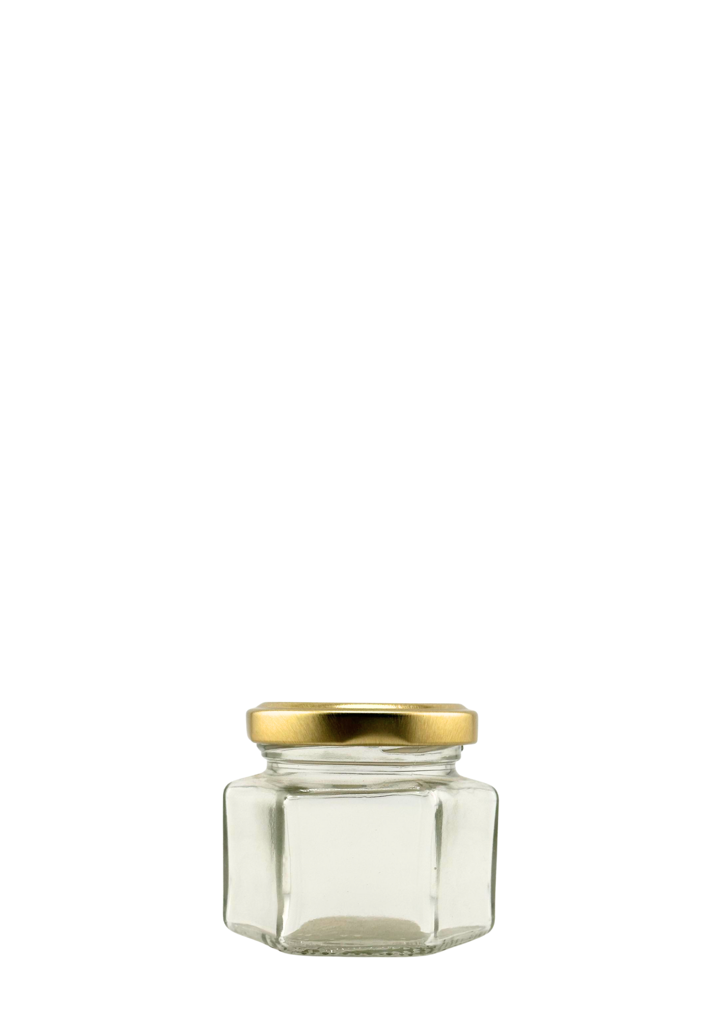 Bocal en Verre Hexagonal 106 ml Twist-Off 53