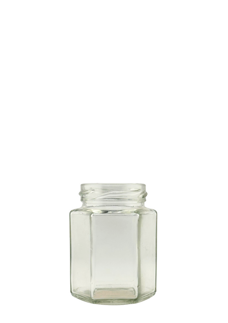 Bocal en Verre Hexagonal 116 ml Twist-Off 48