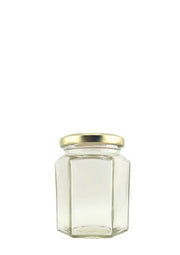 Bocal en Verre Hexagonal 288 ml Twis-Off 63