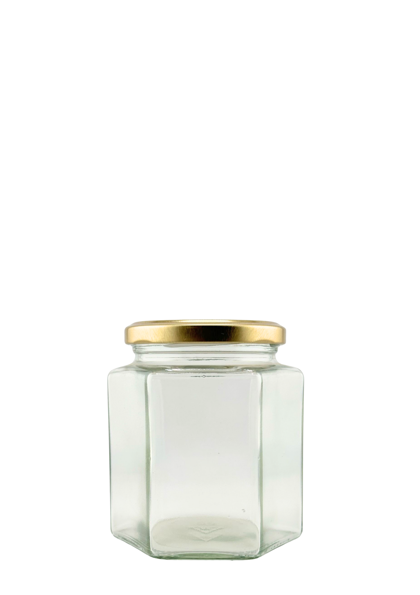 Bocal en Verre Hexagonal 390 ml Twist-Off 70