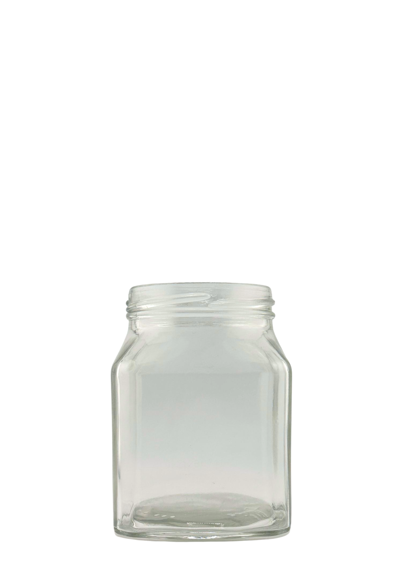 Bocal en Verre Quadro Liscio 314 ml Twist-Off 63