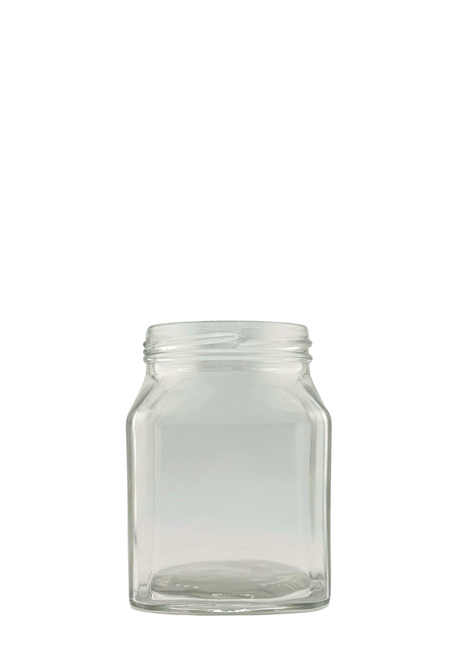 Bocal en Verre Quadro Liscio 314 ml Twist-Off 63