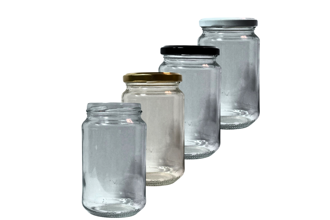 Boîte en carton Bocal en verre A370 Twist Off 63