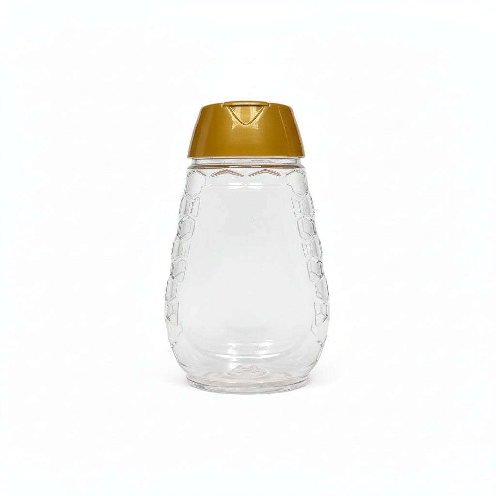 Squeezer PET anti-goutte Nid d'abeille 250 ml ( 350 gr)
