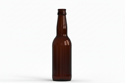 Bouteille en Verre Bière Long Neck 33 cl Ambre Foncé