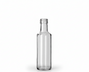 Bouteille en Verre Dorica 100 ML PP 24 Blanc
