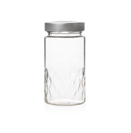 Boîte en carton pour bocal en verre Apiari 1/2 kg miel