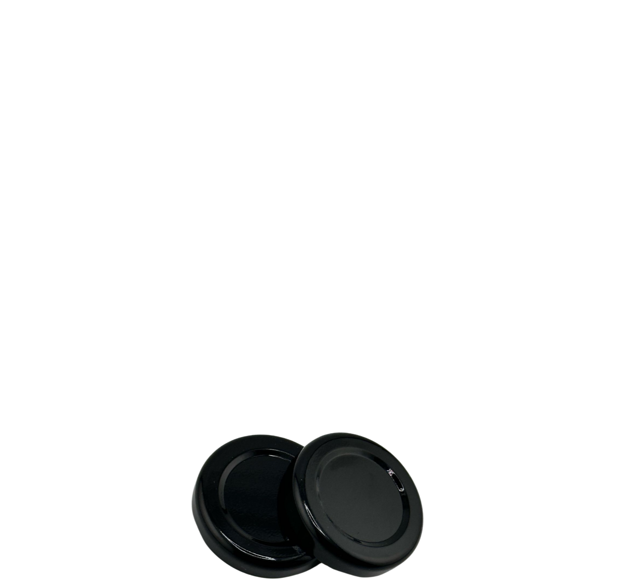 Couvercle Twist-Off 38 Noir Stérilisation