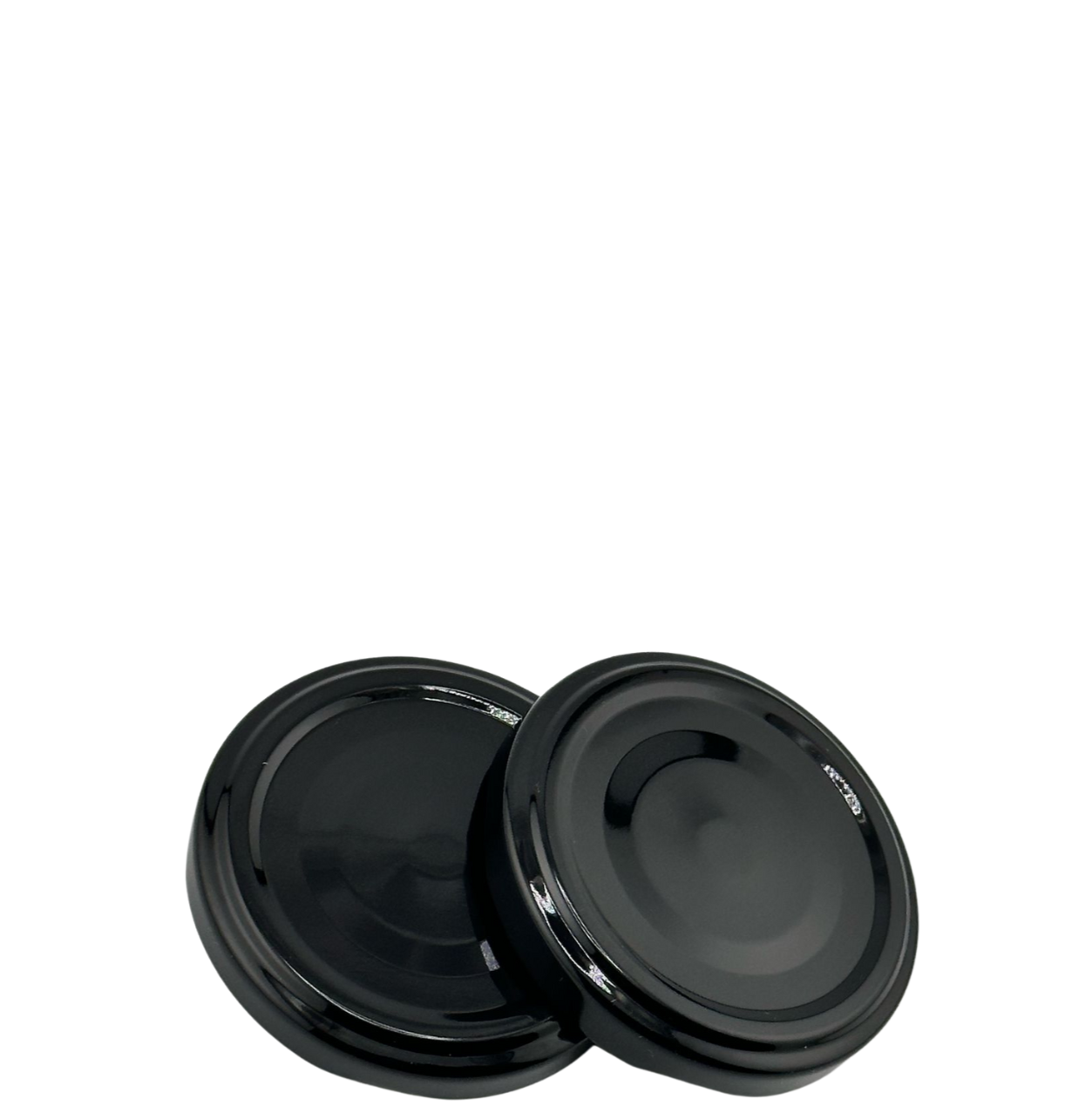 Couvercle Twist-Off 58 Noir Avec Bouton Sterilisation