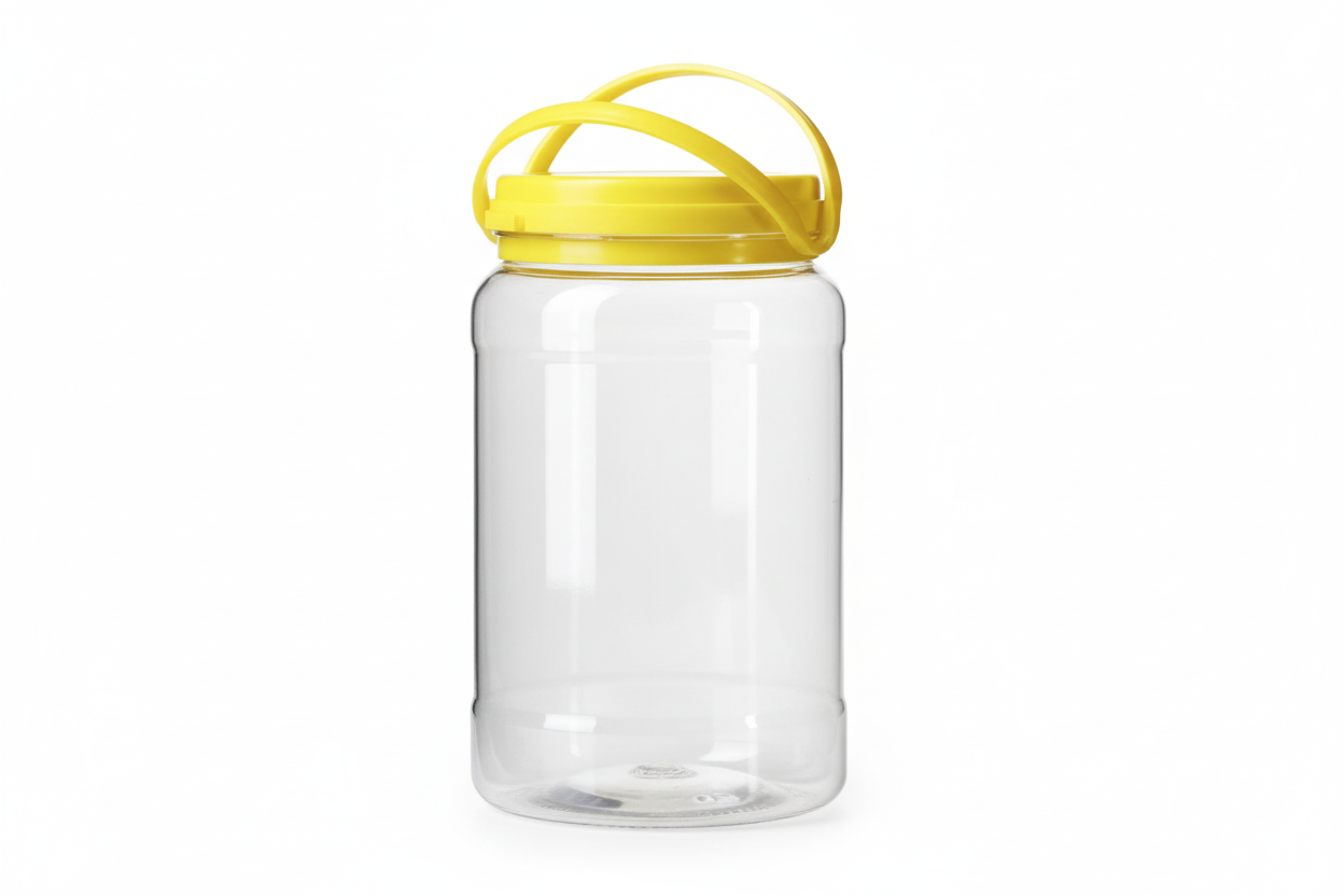 Pot en Plastique PET 1200 ml