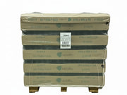 Palette de cartons Verallia emballés pour bocaux et bouteilles en verre, dimensions 1215x1000x130
