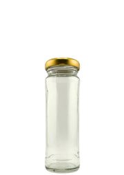 Bocal en Verre Cylindrique Haut 115 ml Twist-Off 38