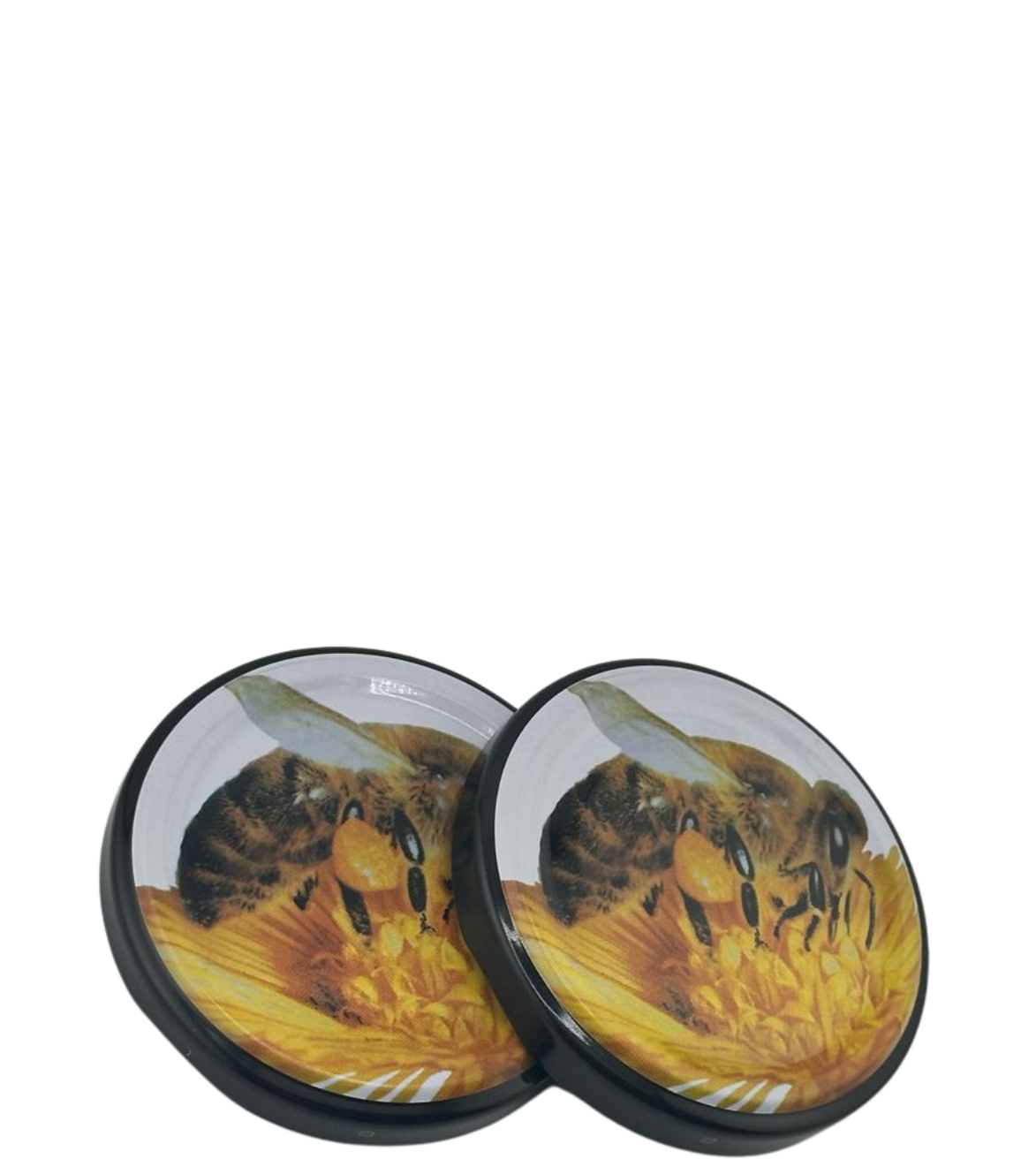 Couvercle Twist-Off 66 Abeille Fleur Pasteurisation