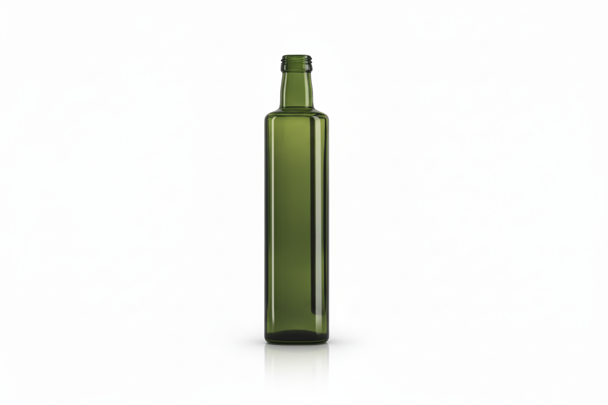 Bouteille en Verre Dorica 500 ml Vert