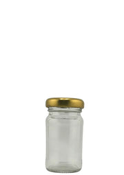 Bocal en Verre Cylindrique 67 ml Haut Twist-Off 38