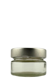 Bocal en Verre Roma 80 ml à Bouche grande Twist-Off 58 Deep